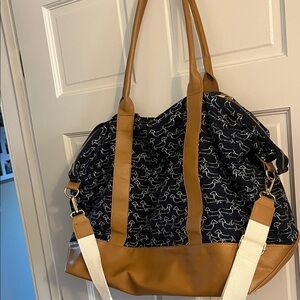 Weenie Dog Weekender Bag